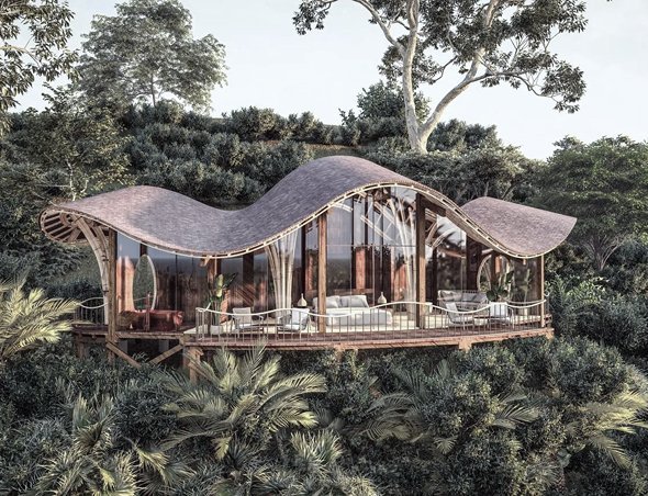 Erebero Hills — лодж в Бвинди, Уганда